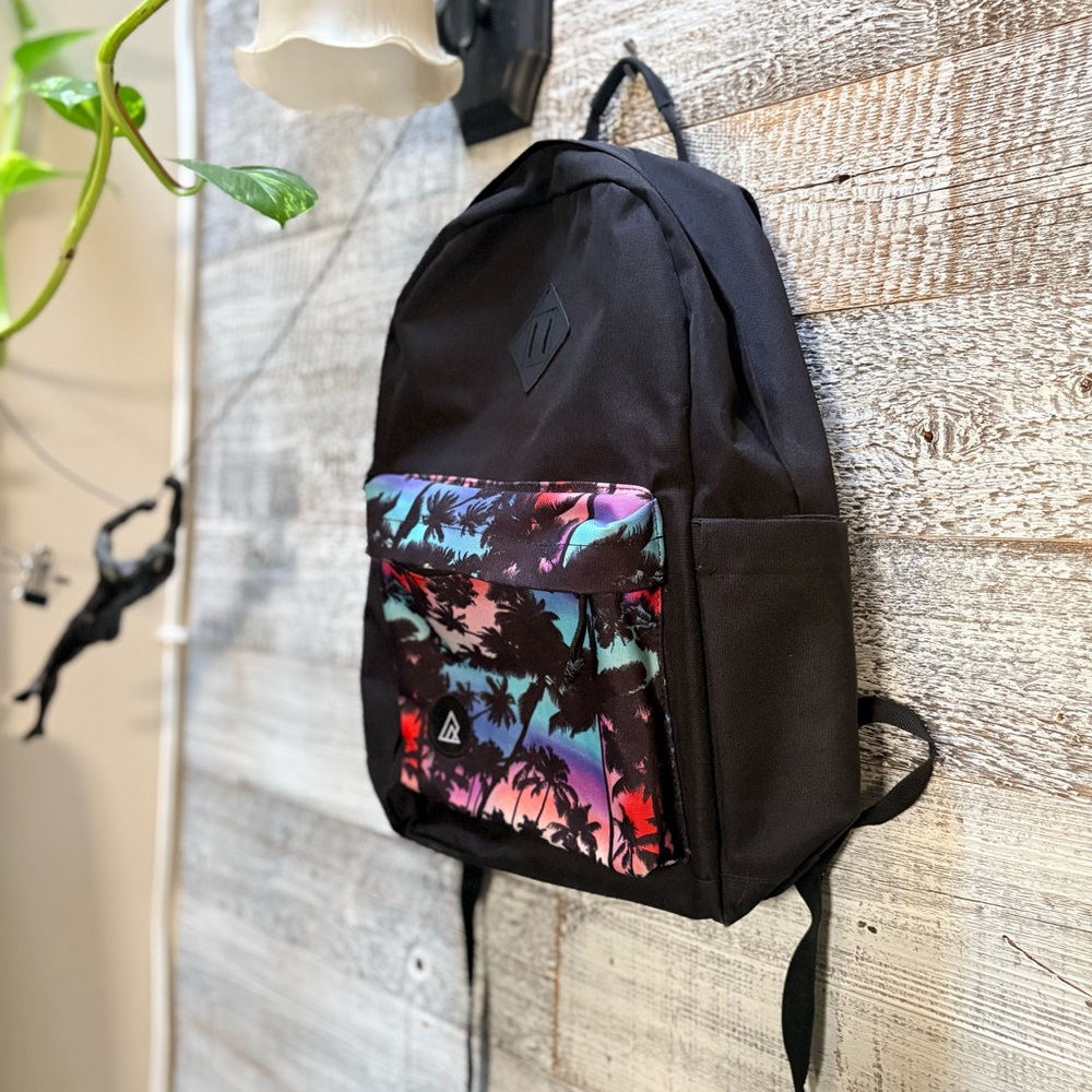 🏷 Ripzone | 20L Edison Laptop Backpack - Black/Tropical